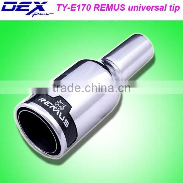 high quality auto part stainless steel 304 and carbon fiber universal exhaust tip