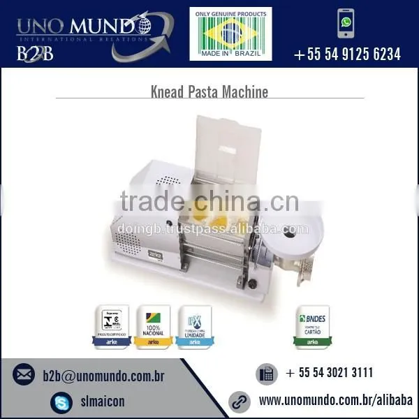 High Quality Knead Pasta Machine with Easy Technique