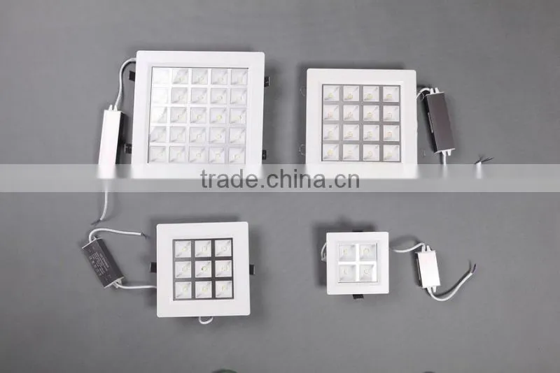 J28 SQUARE ARRAY 4 LIGHTS 10CM 4W LED PANEL LIGHT