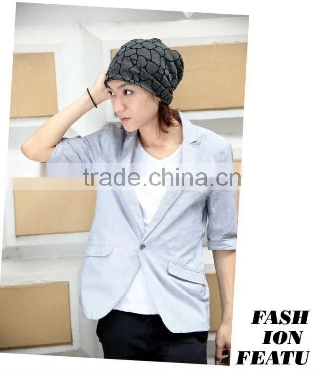 Fashion printing knitted hat