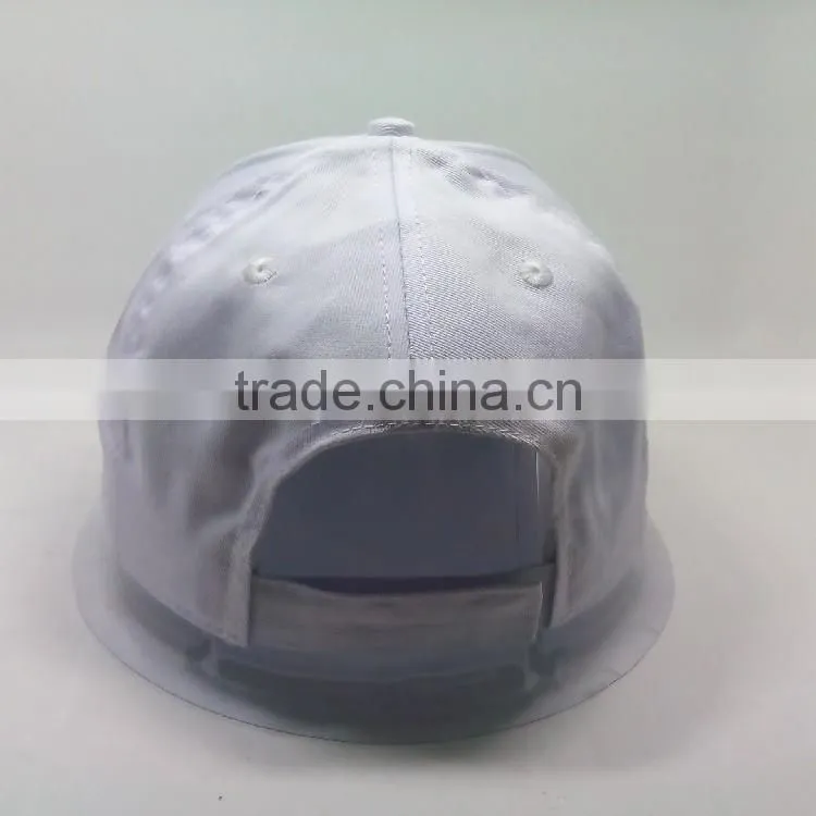 custom cotton 6 panel baseball caps hats with 3D embroidery logo