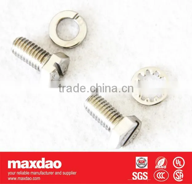 SS PARTIALLY THREADED ROD