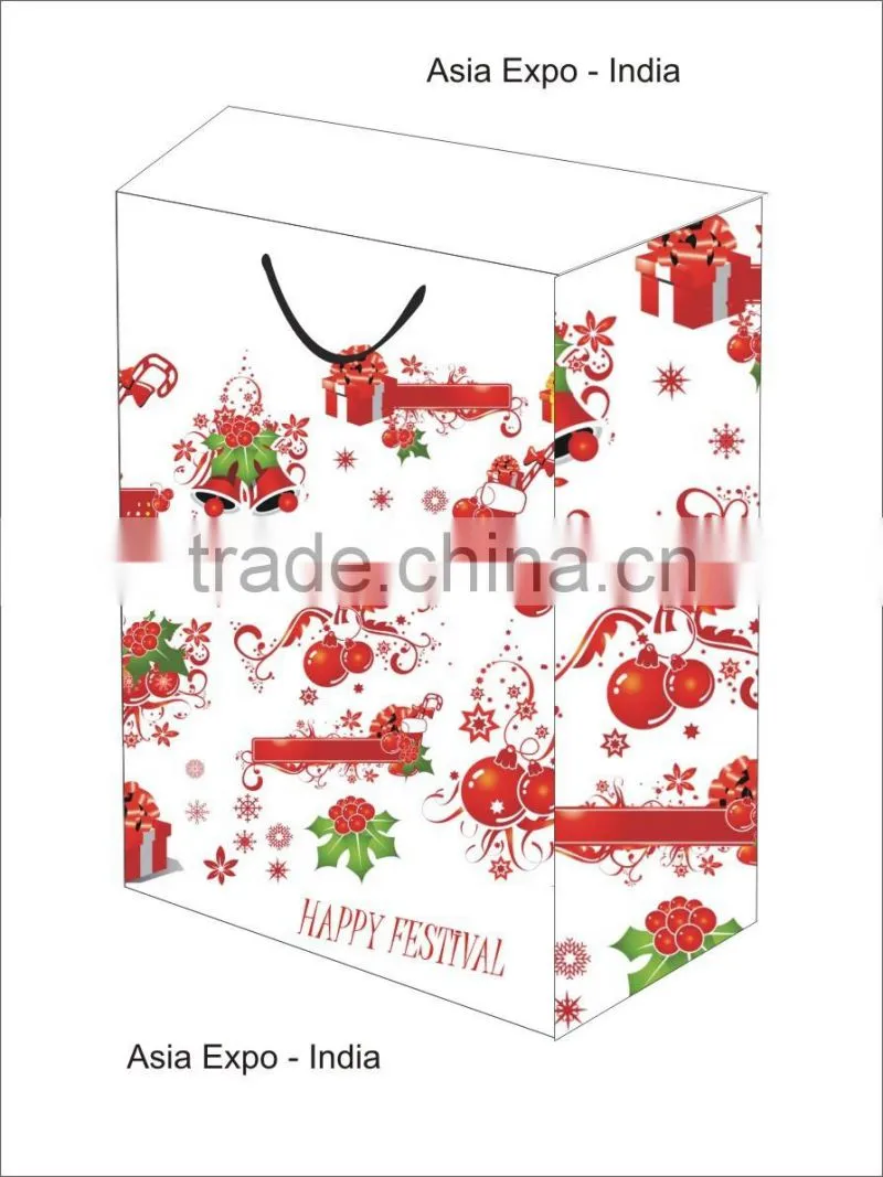 New Year 2016 paper Gift Bag (FREE SHIPPING)