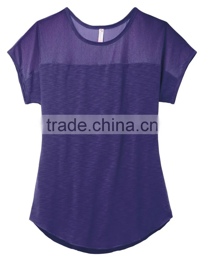 slim fit longline t-shirt weman
