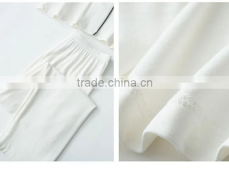 custom made hot casual men high quality modal sleepwear pajamas