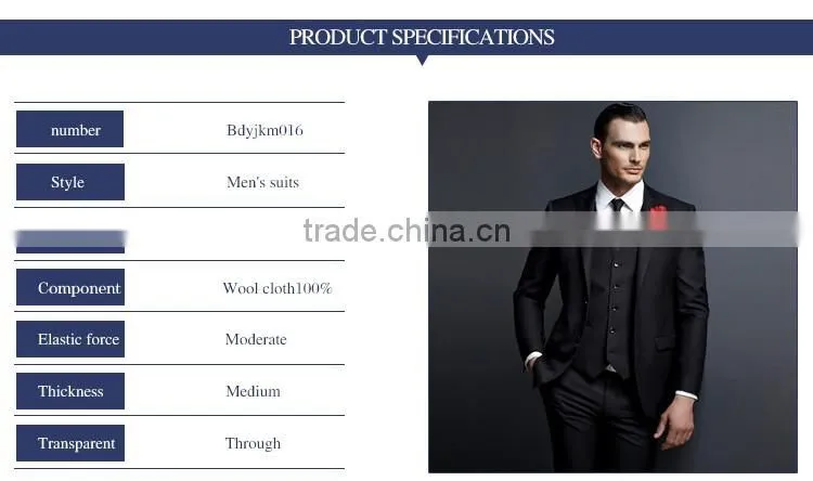 New Arrivel European Style Mens Suit