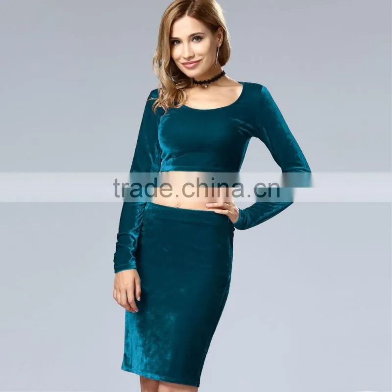 All have in stock top quality long sleeve bodycon dress for women 2017
