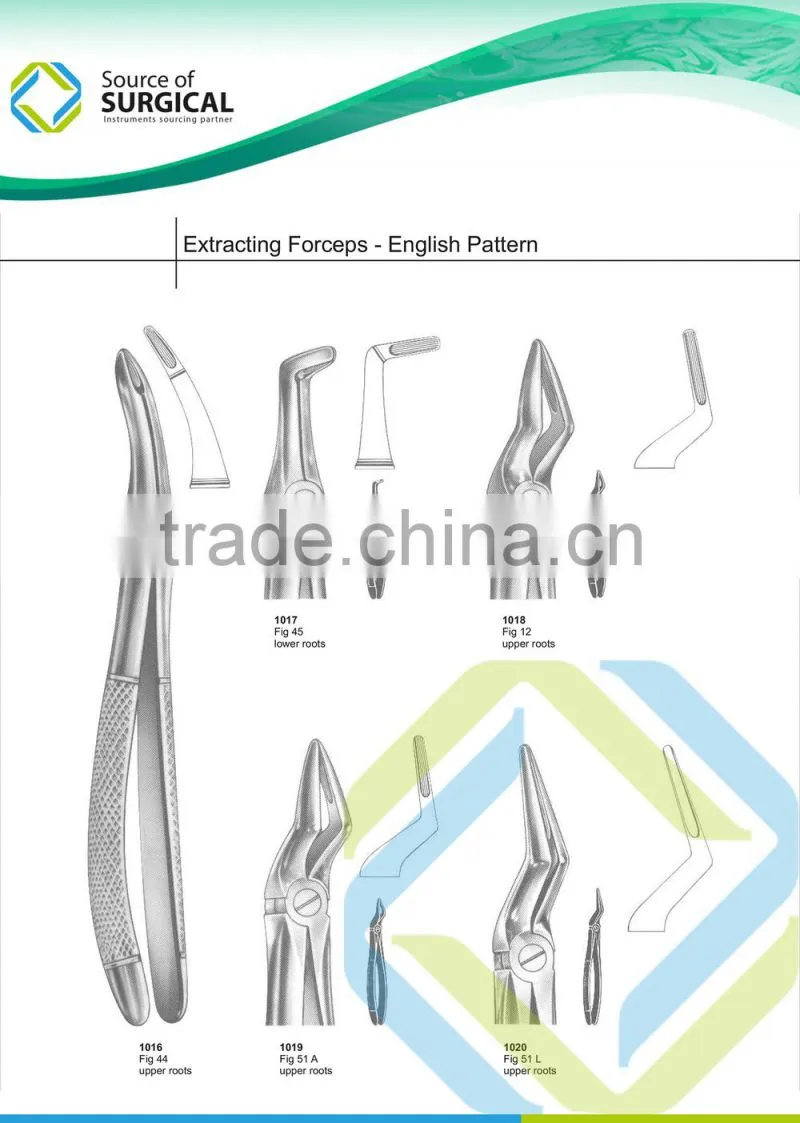 Extracting Forceps / Dental Forceps / Teeth Revomer Forceps