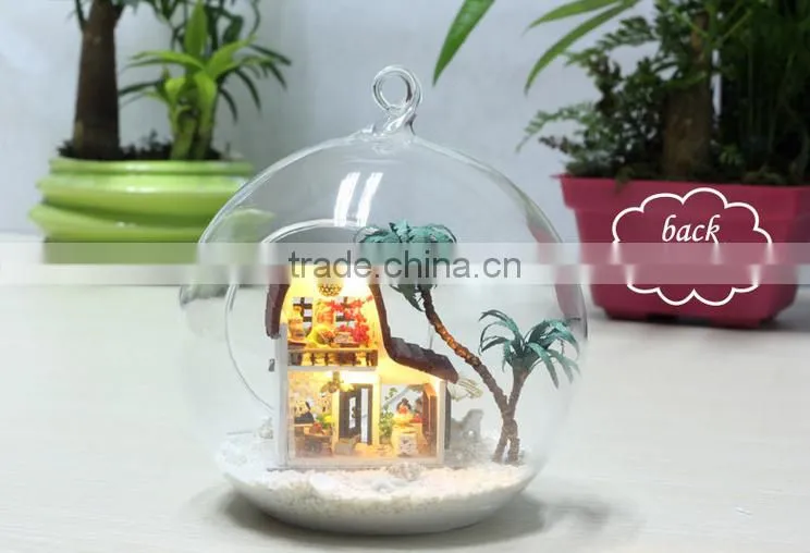 Best toys for 2015 christmas gift,open glass ball