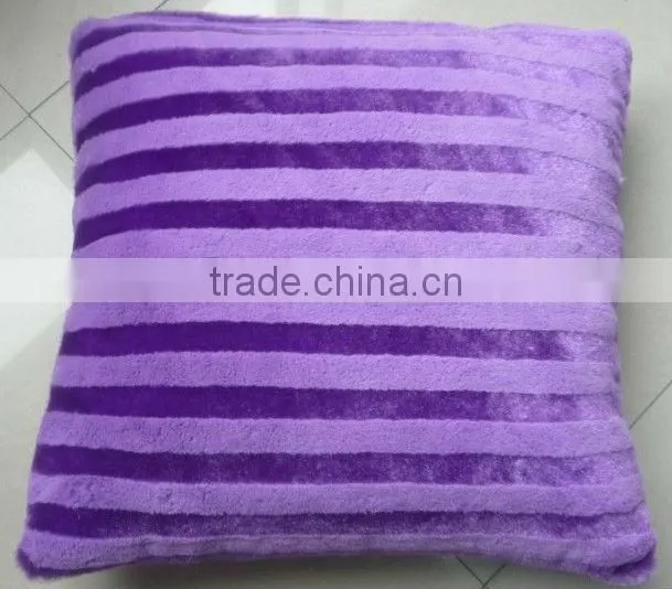 PV PLUSH FABRIC CUSHION
