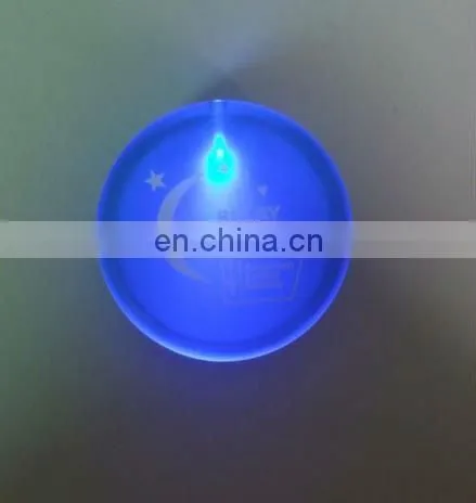 bottle cap/Christianity led flash item pin with cap shape