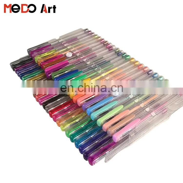 Plastic Fineline 120 Unique Colored Gel Pen Colors Gel Pens Coloring
