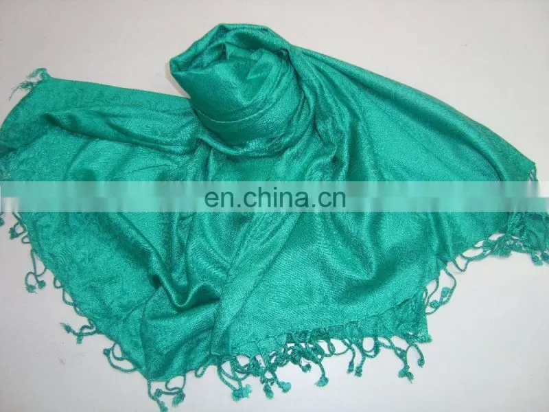 High Quality viscose blended scarf shawl pashmina in Jacquard