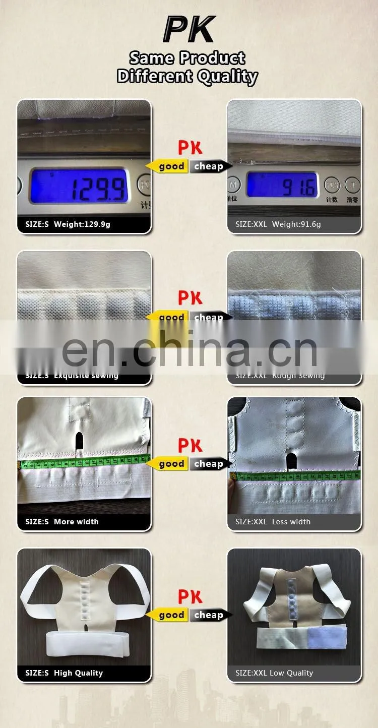 Medical Back Brace Corset Back Orthopedic Posture Correction Shoulder Magnetic Upper Back Pain Relief Health Belt