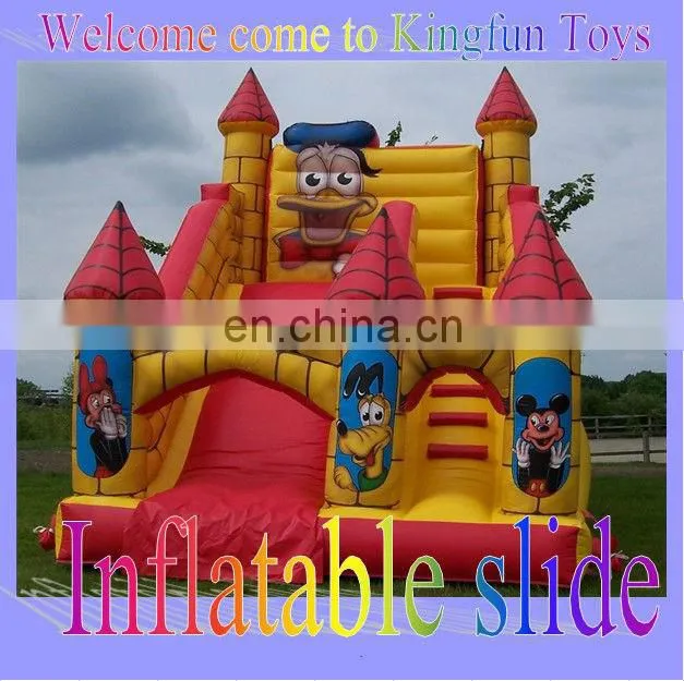 Jungle mega inflatable slide toys