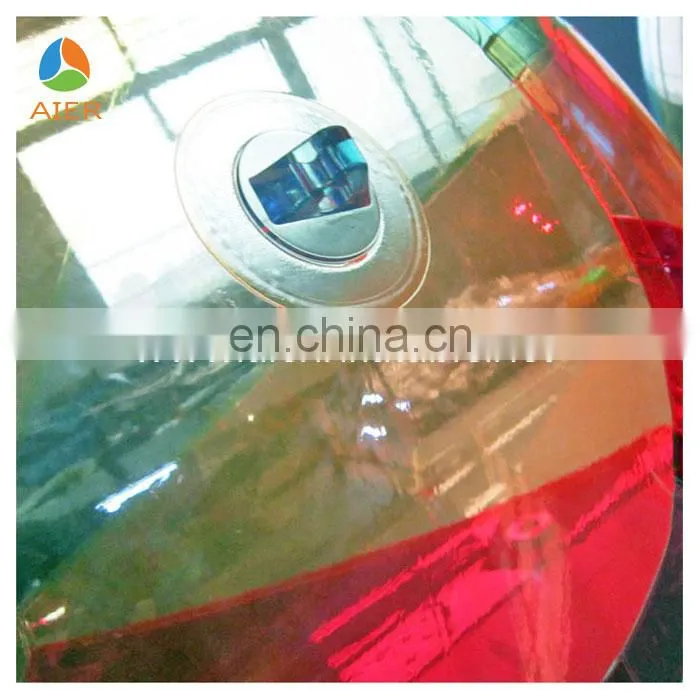 China colourful inflatable water zorb ball
