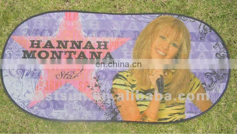 Hot selling Nylon cartoon car rear sunshade for back window