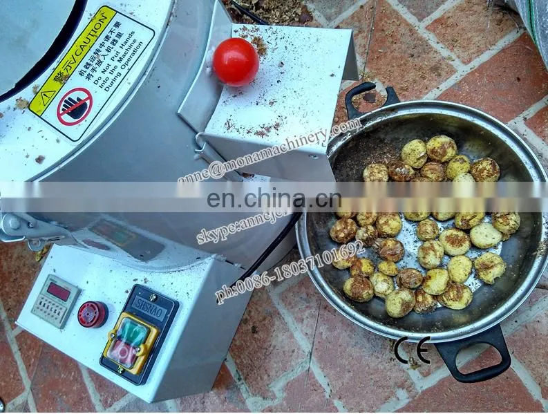 Automatic Electric Chinese Chestnut Skin Peeling Machine/ Commercial Chestnut Skin Removing Machine