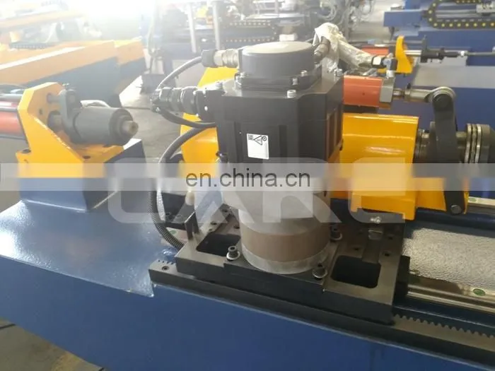 DW50CNC Fully Automatic 2 Axis CNC Rotary Draw Tube Pipe Bending Machine with extension mandrel length