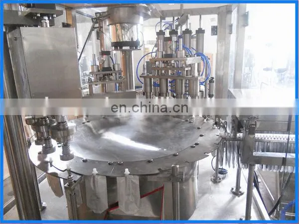 Shanghai machinery automatic double head liquid filling machine