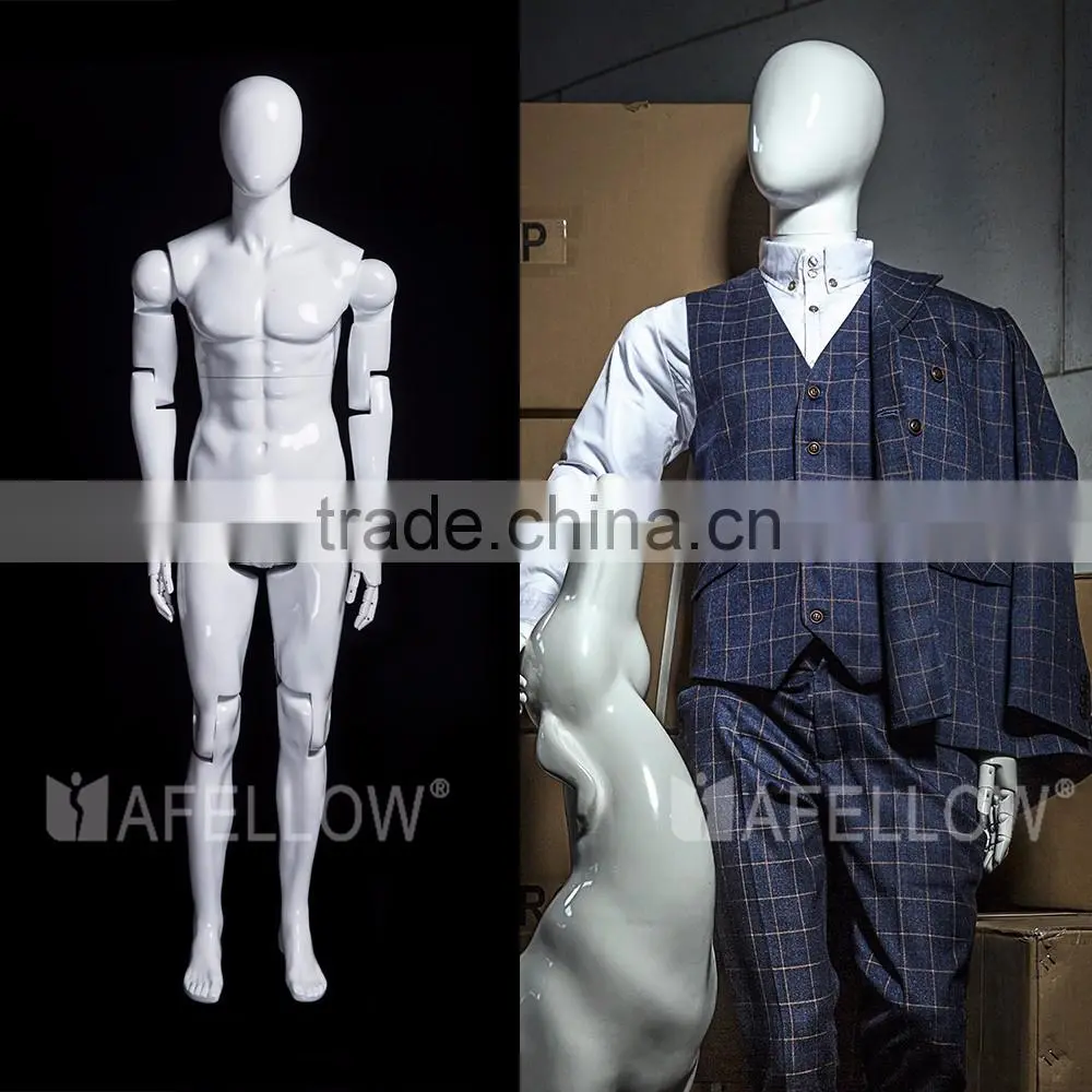 movable joint mannequin male mannequin for display clothing