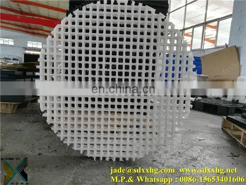 UHMWPE Tank Filter | plastic filter| Perforated UHMWPE Disks for Oil drum screen