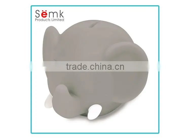 Plastic pvc vinyl coin bank animal shaped money saving box