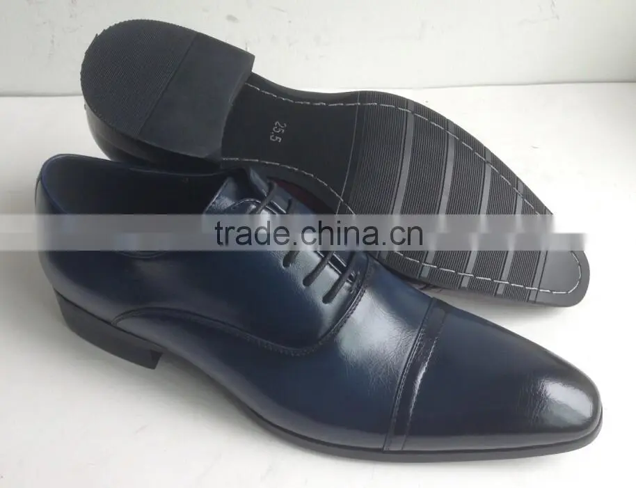2016 new classy leather pu best men business casual dress shoes
