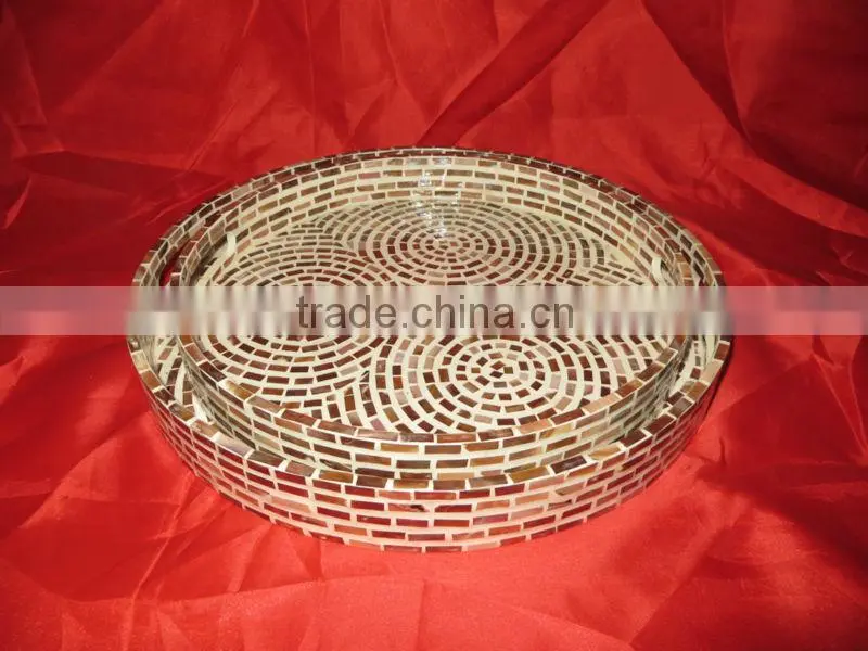 mother of pearl tray