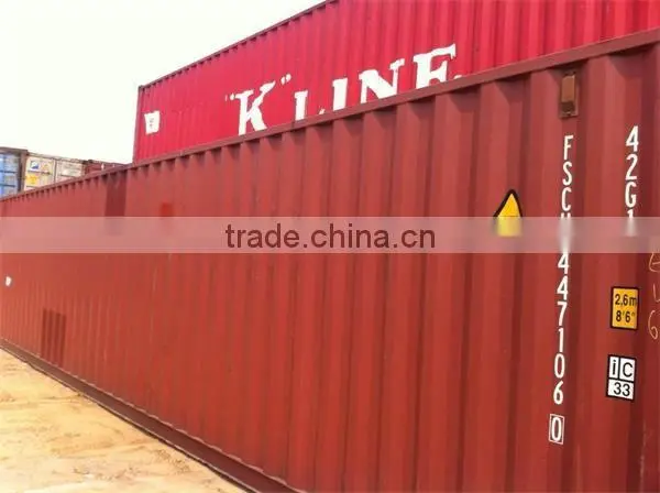 Dry Container Type and 40 Length (feet) used 40hq container