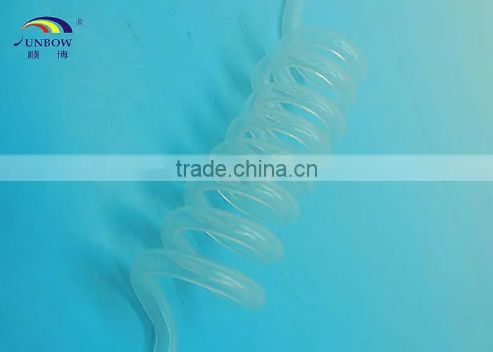 4*6mm fep material sprial clear tube