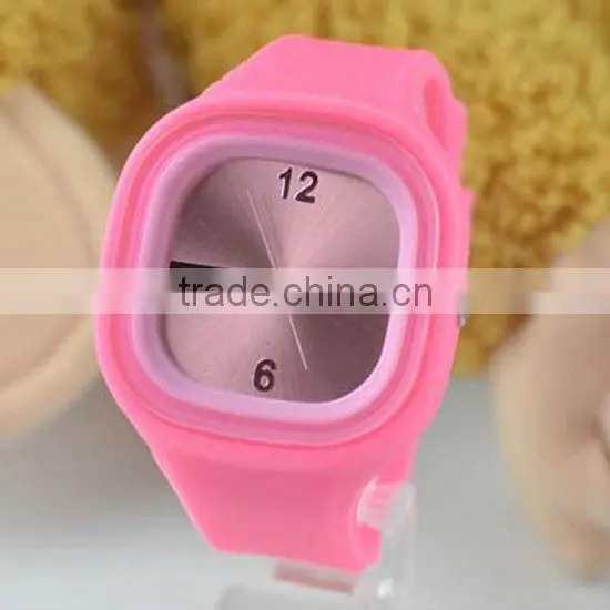 luxury automatic watch light jelly watch silicon western watch price
