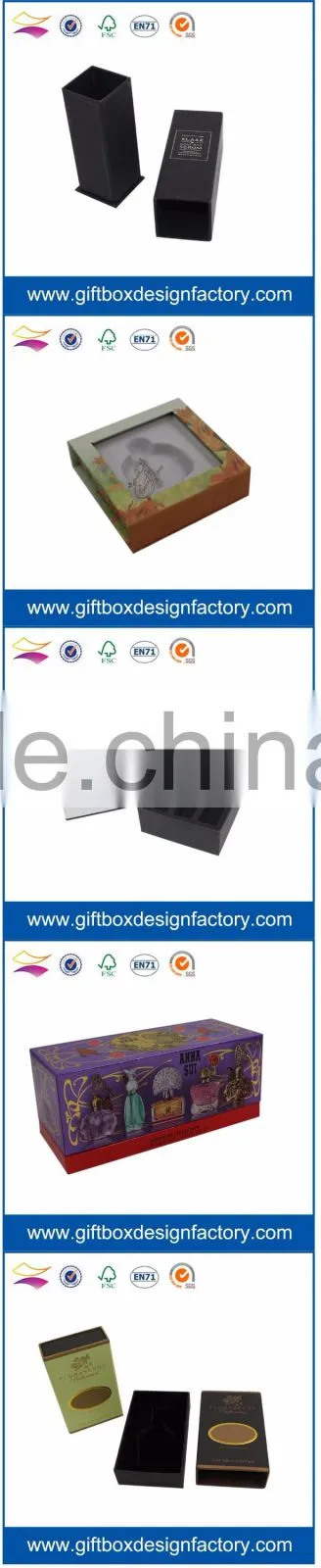 packaging box for perfume bottles