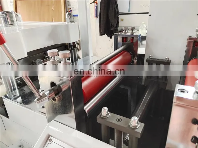 UTM420Z Automatic Adhesive Label Film Flatbed Die Cutting Machine, Flat bed roll clear sticker tape punching press cutter