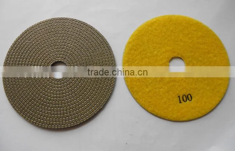 Electroplated Diamond Polishing Pads