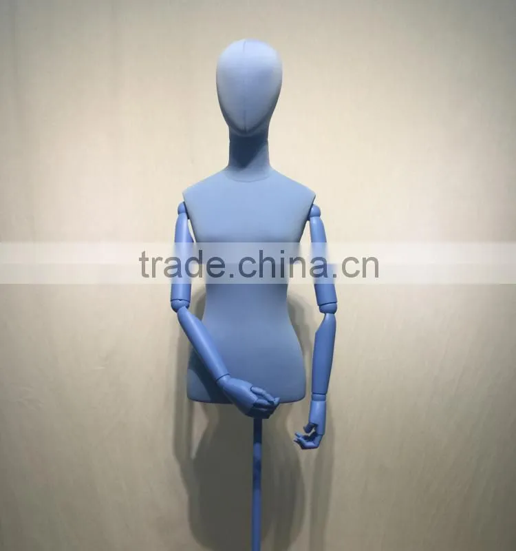 window display female torso mannequin