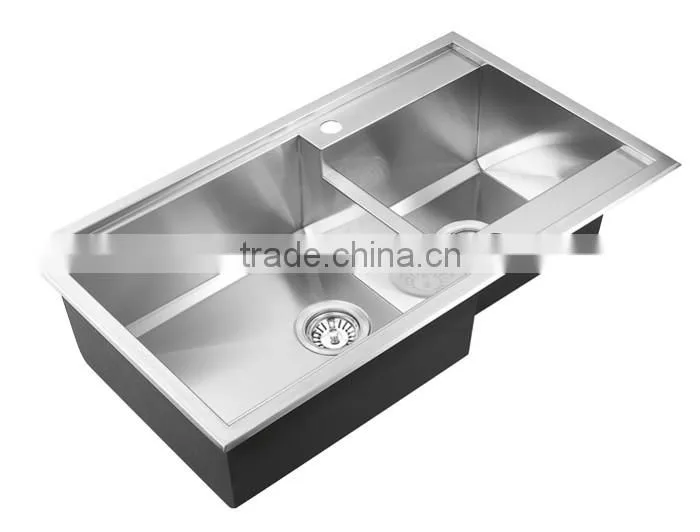 Best Price Customized Logo Printed 304 Stainless Steel Basin Sink