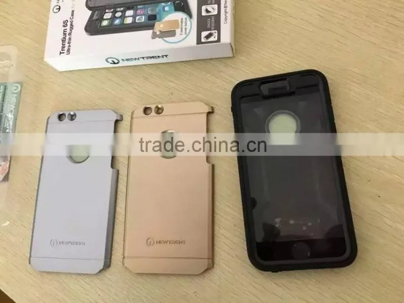 2014 new arrival hot selling R-JUST aluminum waterproof case for apple iphone 6