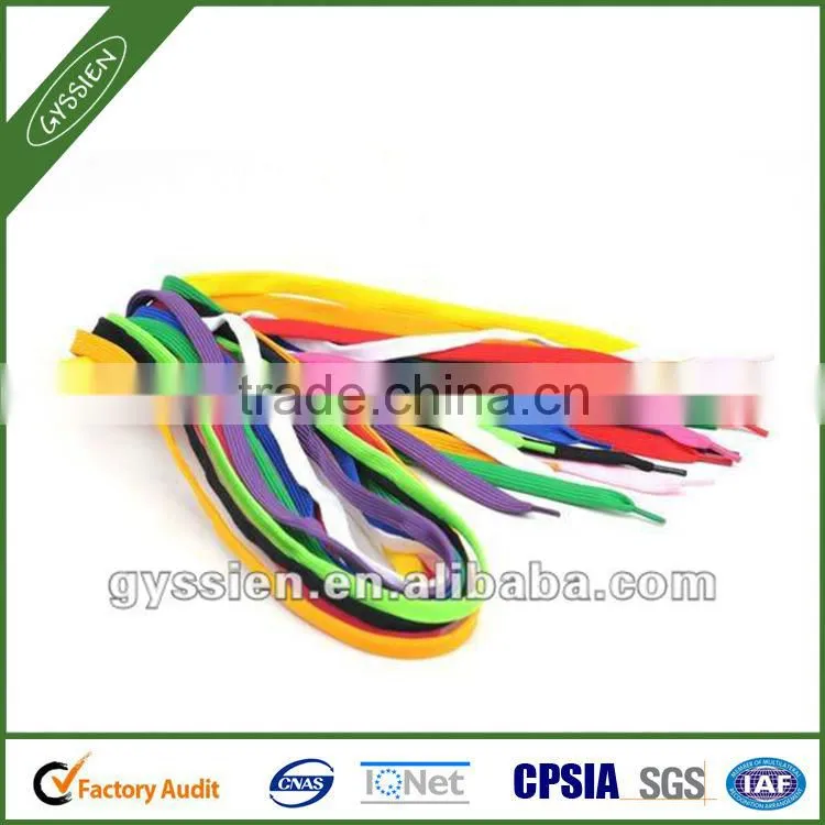 fabric shoe laces with printed logo