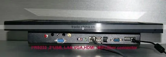 Intel Atom N270/D525/H61 LCD/LED Touch Screen Panel PC With Resistive/IR Touch For Industrial 17" PC