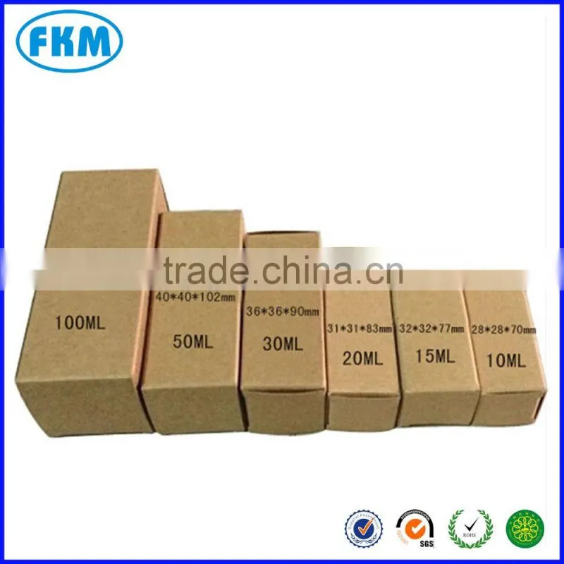 Kraft Paper Box For Gift Lipstick Perfume Essential Oil Cosmetics Cream Packing