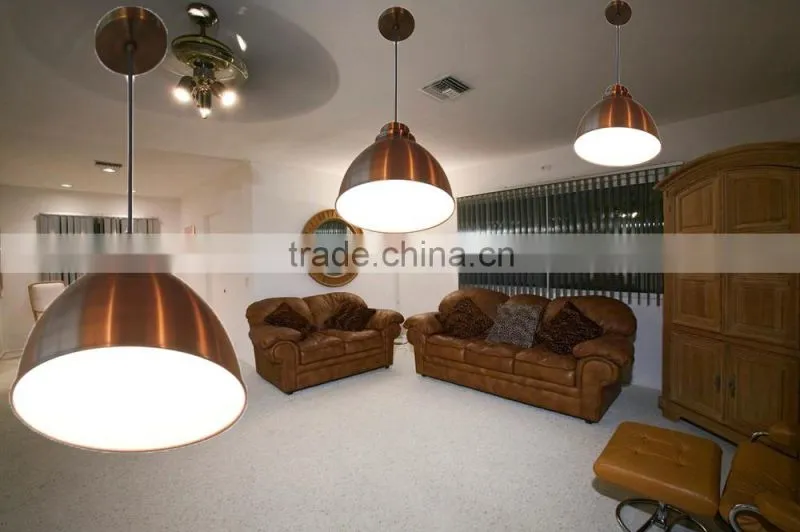 Decorative hotel/home metal pendant light shade restaurant pendant lamp