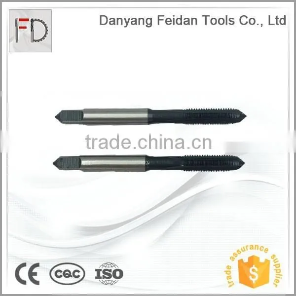 HSS M2 Straight Shank Screw Tap with Spiral and Straight Flute