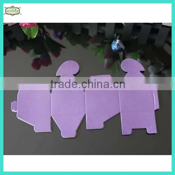 Hot sell cute 230g paper wedding luxury favor boxes