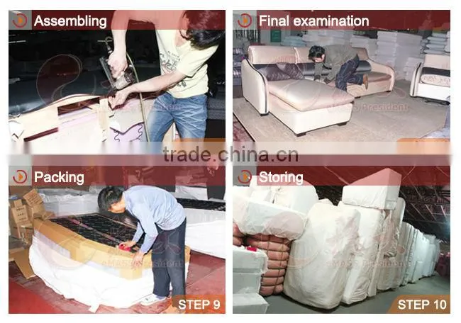 Made in China moder design living room corner fabric sofa