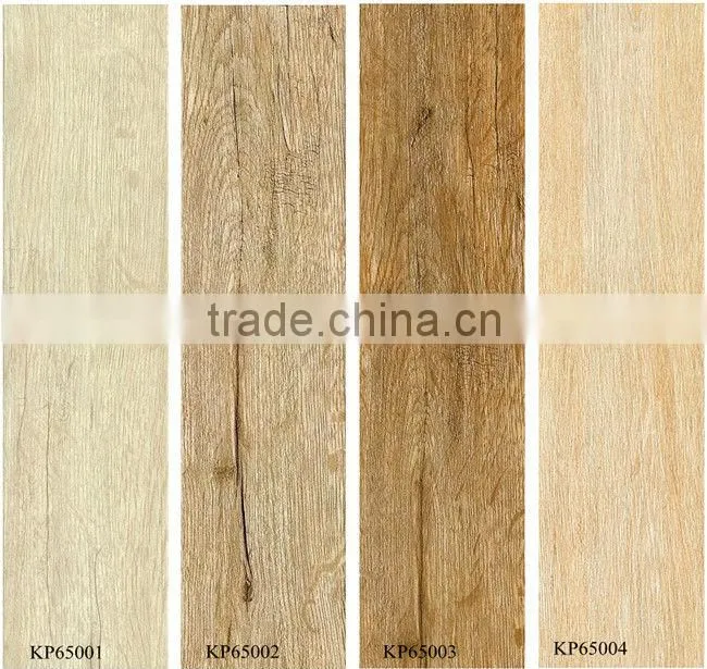 Wooden brown color floor tiles