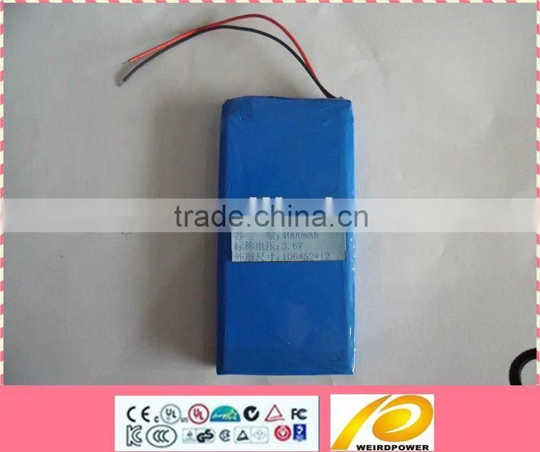 Lithium battery pack for telecom units