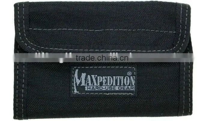 2016 Cheap promotion nylon wallet with Zipper with embroidery