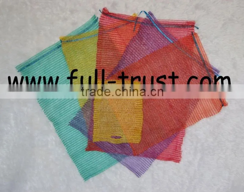vegetable or fruit mesh bag,PP mesh bag for fruit,mesh bag for fruit, 50lbs vegetables mesh bag,fruit mesh bag