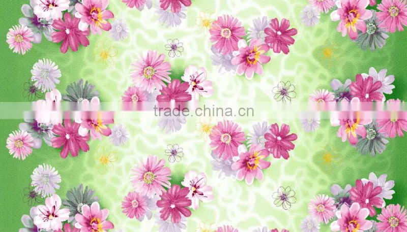 bed sheet fabric microfiber 100%polyester printed fabric/brushed soft fabric for home textile